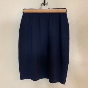 St. John Collection | Size 4 Navy Pencil Skirt